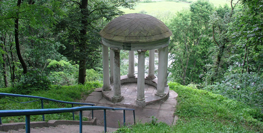 Glibov's rotunda in Sedniv